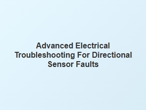 Troubleshooting Advanced Directional Sensor Wiring Faults